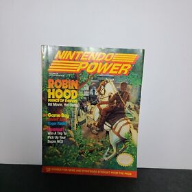 Nintendo Power Magazine Vol 26 1991 Robin Hood con póster Metroid Gameboy NES