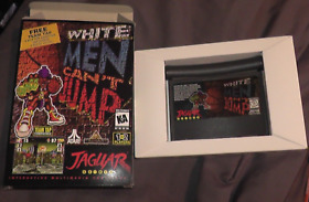 white men can't jump original atari jaguar game with repro box and white insert