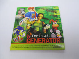Generator Vol. 2 (Sega Dreamcast) Disc And Original Sleeve - Scratch-Free