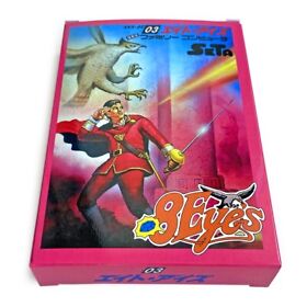 8 EYE'S Eyes - Empty box replacement spare case with tray for Famicom game