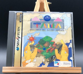 Tama ~Adventurous Ball in Giddy Labyrinth~ sega saturn (Sega Saturn,1994)