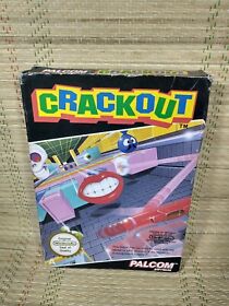 Crackout - Caja de cartón exterior solamente - NES - Nintendo Entertainment System