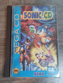 Sonic CD (Sega CD, 1993) Complete W/ Manual CIB TESTED