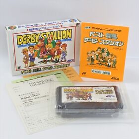 DERBY STALLION Best Keiba Famicom Nintendo 1891 fc