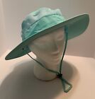 New JANE SHINE Outdoor Sun Hat Quick-Dry Breathable Mesh Hat Camping Turquoise