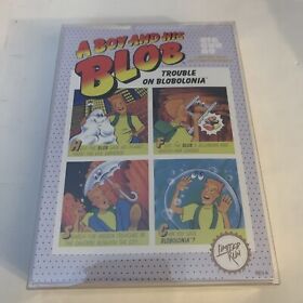 A Boy and His Blob Trouble on Bloblonia Nintendo NES LRG Edición Limitada Nuevo Sellado