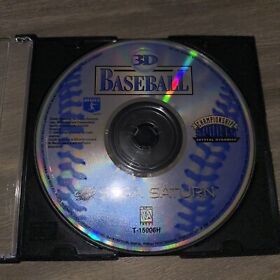 3D Baseball (Sega Saturn) - Disc Only