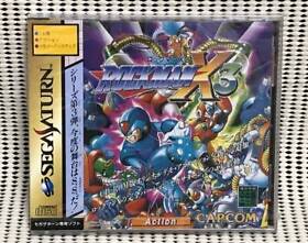 Unopened Sega Saturn Mega Man X3 Rockman X3 SS CAPCOM from Japan
