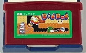 Used Famicom Mini DIG DUG Nintendo GAMEBOY Advance GBA 2004 AGB Cartridge only