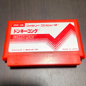 Donkey Kong Nintendo Famicom NES 1983 HVC-DK Japanese Version Action Retro Games