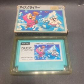 Ice Climber Nintendo Famicom nes with Box Used