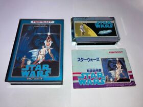 Star Wars Boxed CIB Nintendo Famicom FC 1987 NAMCO In Stock B Japan import