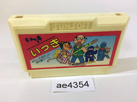 ae4354 Ikki NES Famicom Japan