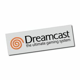 SEGA Dreamcast Sticker / Decal - Gamer Console Vintage Old Game