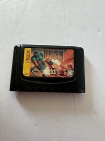 Doom (Sega 32x) Cart Only GREAT Condition! Tested and Works Great!