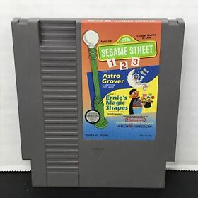 Sesame Street 123 (Nintendo NES) Cartridge Only!