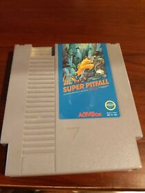 Super Pitfall NES Original Owner and Tested