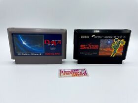 Nintendo NES Famicom cartridge lot Star Soldier + Daiva US Seller Tested Working