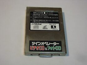 Victor Twin Operator RG-VC2 Video CD Photo CD Sega Saturn Japan import US Seller