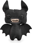Fuggler Originals Funny Ugly Monster Stuffed 9 Inch Plush Toy, Winged Bat, Black