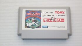Famicom Games  FC " Monopoly "  TESTED /550723