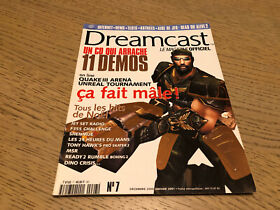 Magazine Dreamcast officiel 7 -  Quake 3, Unreal Tournament, Jet Set radio, F355