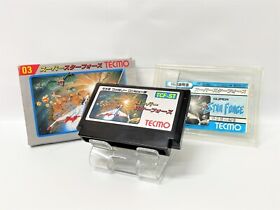 Nintendo NES FC Famicom cartridge game ' SUPER STAR FORCE ' ship from JAPAN