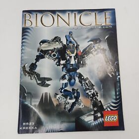 LEGO Set 8623 Instruction Manual 2004 Bionicle: Krekka - Manual ONLY