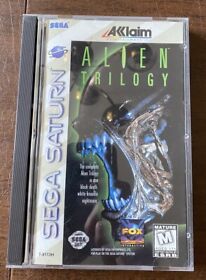 Alien Trilogy Video Game (Sega Saturn, 1996) CIB GREAT CONDITION