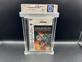 DragonHeart: Fire & Steel Sega Saturn WATA 9.6 A FACTORY SEALED MINT VGA