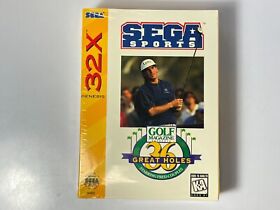 Sega Sports 36 Great Holes Starring Fred Couples Sega Genesis 32X  *BRAND NEW*