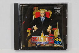 Real Bout Fatal Fury Garou Densetsu CIB NEO GEO CD SNK Japan Import US Seller