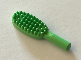 LEGO BELVILLE Medium Green Minifig Brush Ref 3852b / Set 5840 5854 5890