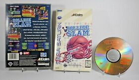 College Slam (Sega Saturn, 1996) Complete and Tested