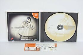 Dreamcast BITTER SWEET FOOLS Simple 2000 Series DC Vol.01 * SEGA dc