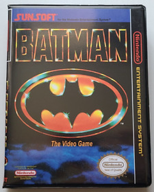 SOLO ESTUCHE Batman Caja Nintendo NES MEJOR CALIDAD DISPONIBLE