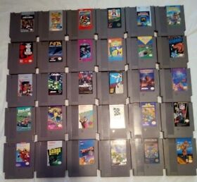 Nintendo Entertainment System NES Games - All Cleaned and Tested