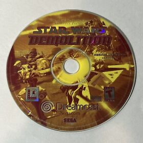Star Wars: Demolition (SEGA Dreamcast, 2000) Game Disc Only Untested