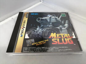 SNK Metal Slug Sega Saturn Software SS Retro Game NTSC-J Used from Japan