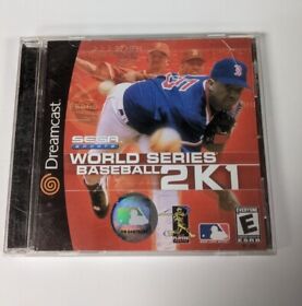 World Series Baseball 2k1 - Dreamcast - COMPLETE 