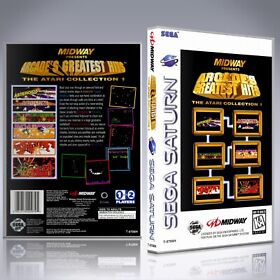 Sega Saturn Custom Case - NO GAME - Arcade Greatest Hits