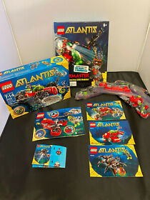 Lego Atlantis Lot 8059, 8056, 8057, 20013, 30040, & Brickmaster (New) - Retired