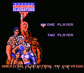American Gladiators - NES Nintendo Game