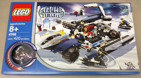 LEGO Alpha Team 4746 Mobile Command Center NEW! Transforms! Tee Vee Arctic Snow