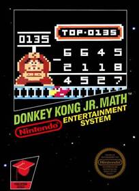 Donkey Kong Jr. Póster matemático de Nintendo Nes alta calidad 8x10 8,5x11 11x17 13x19