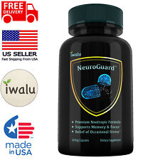 Brain Booster Memory, Focus, & Concentration Nootropics Brain Support Supplement