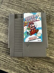 Super Mario Bros. 2 (Nintendo NES, 1988) Authentic Cartridge Only