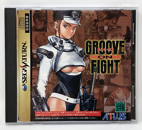 Groove on Fight Sega Saturn T-14411G Atlus, 1997 Japan Import - US Seller