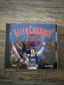 Keith Courage in Alpha Zones (TurboGrafx-16, 1989) CIB