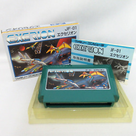 Exerion  w/ Box and Manual [Nintendo Famicom JP ver.]